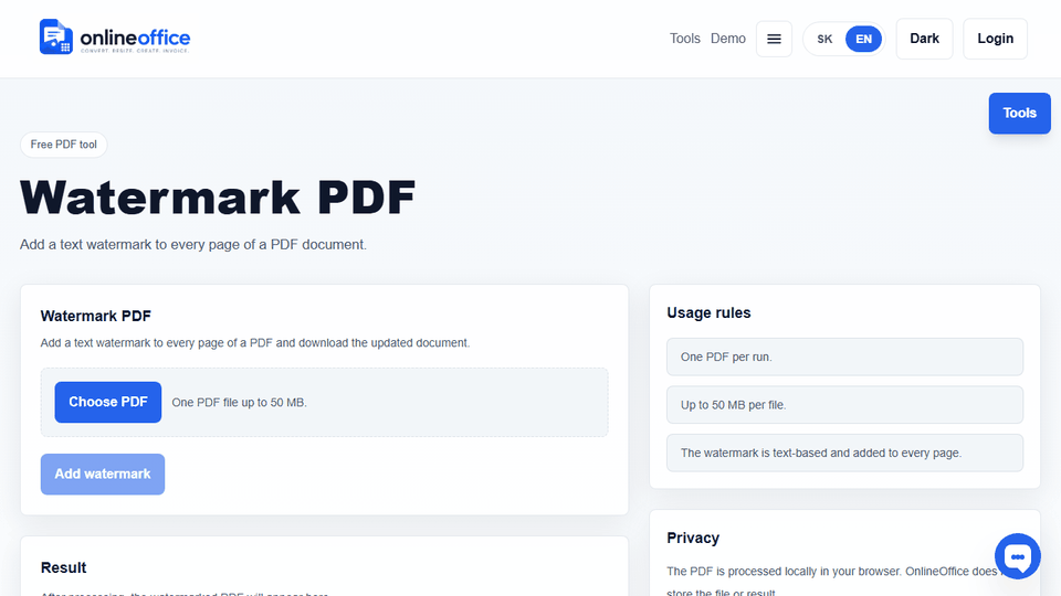 Watermark PDF